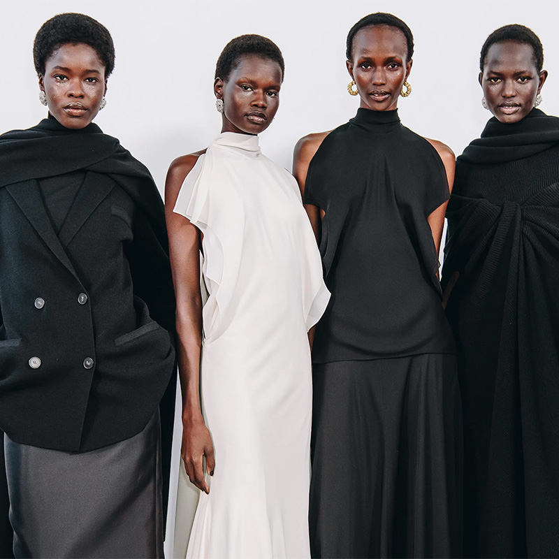 Posh Evening Looks Grace Brandon Maxwell's Fall/Winter 2024 Runway